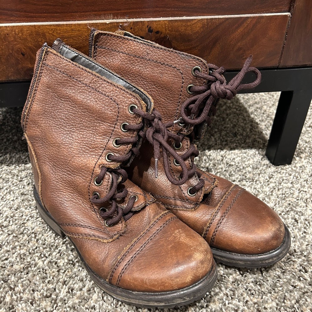 Men's Brown Leather Boots